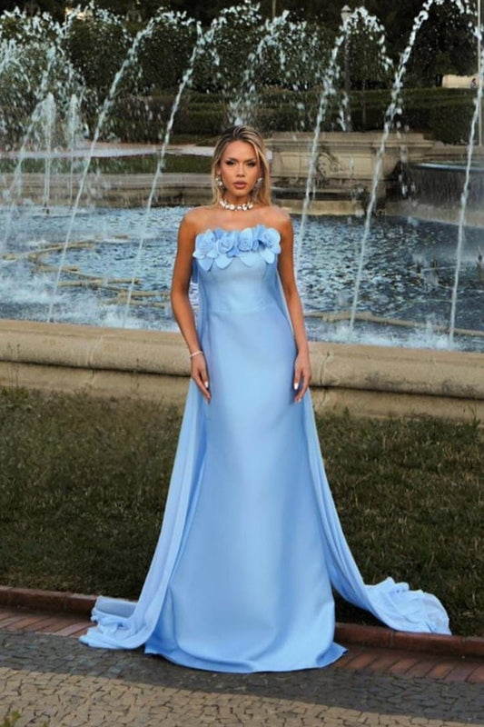 VESTIDO SRBRAND LIZ AZUL SERENITY