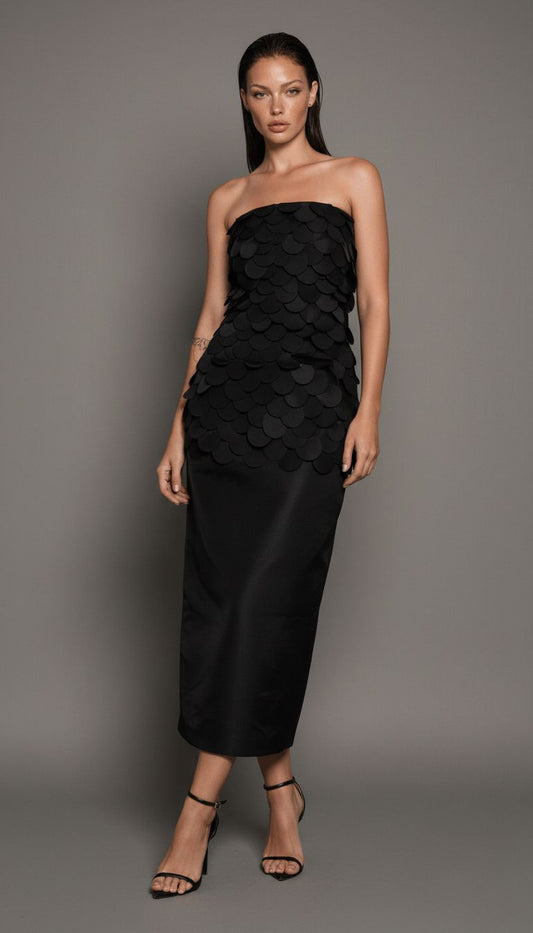 Vestido M.Rodarte Preto Luciana