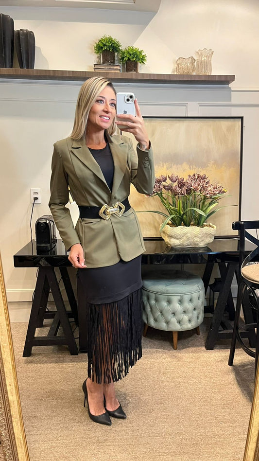 BLAZER ANAMÊS JAQUELINE VERDE