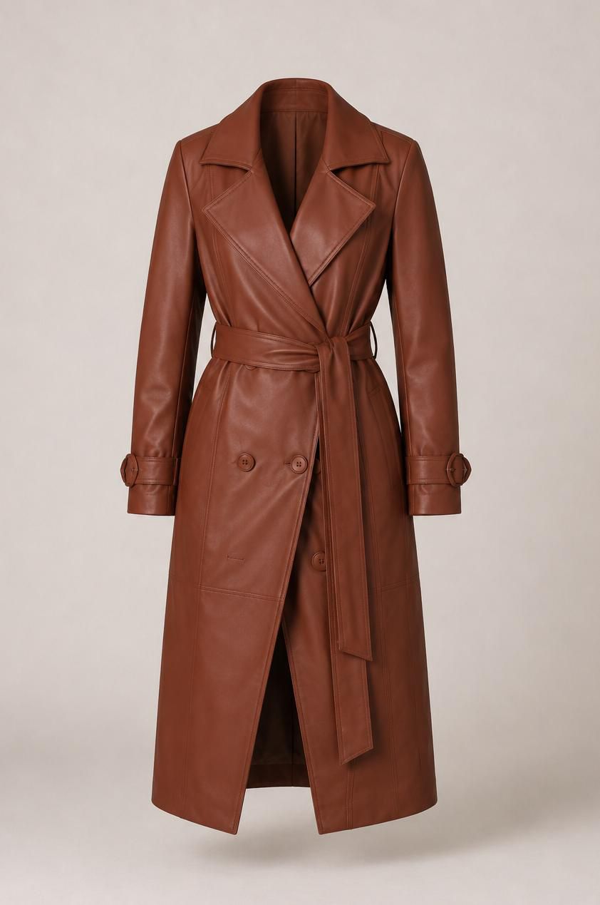 CASACO DESNUDE TREND COAT KELLY COFFE
