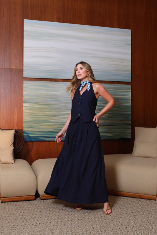 CONJUNTO ANAMÊS  DUDA AZUL MARINHO