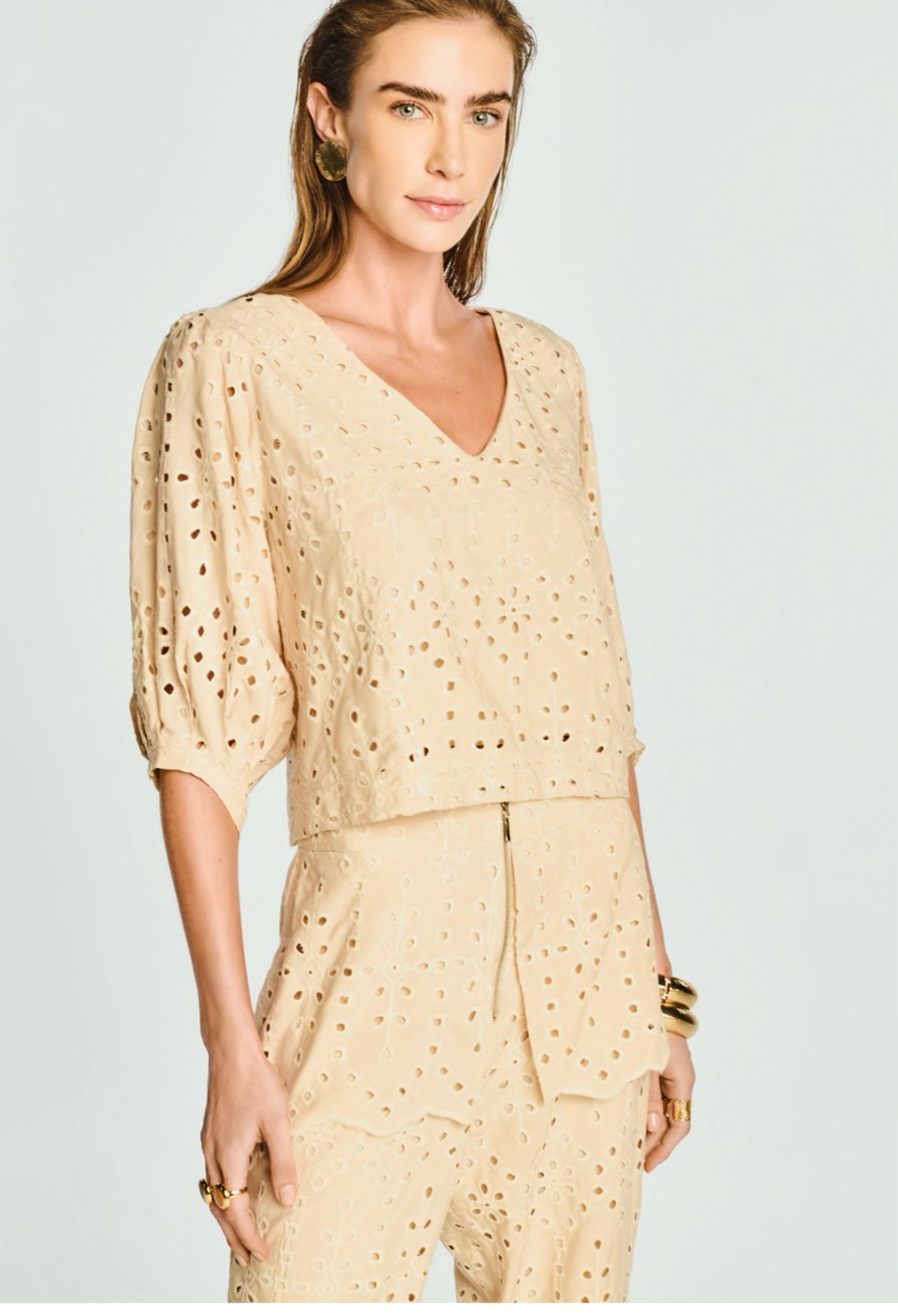 CONJUNTO RAIZZ PESSEGO SIENNA LAISE