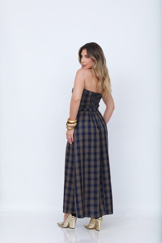 VESTIDO ANAMÊS SHIRLEY XADREZ