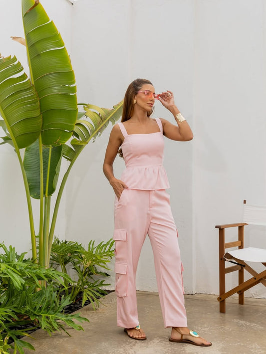 CONJUNTO FORTINA SINTRA ROSA