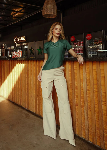 BLUSA DUPLO SENTIDO RIO DE JANEIRO VERDE