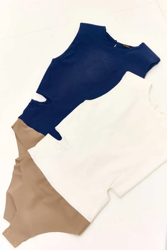 BODY LILY BELLE ANA JULIA AZUL MARINHO