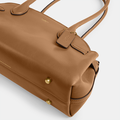 Bolsa Coach Empire Carryall 34  Caramelo