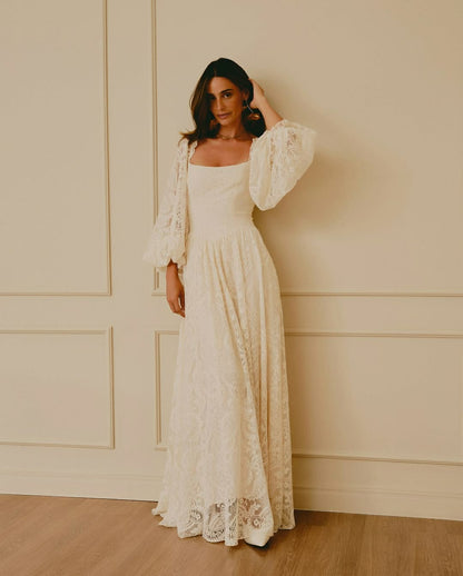 Vestido Amissima Gabriela Longo Branco