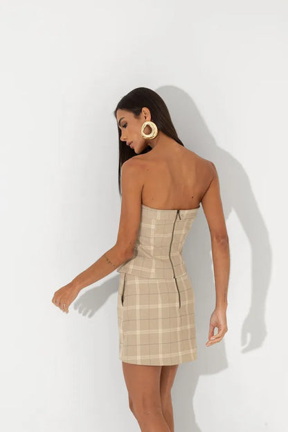 CONJUNTO LILY BELLE ANGELICA XADREZ