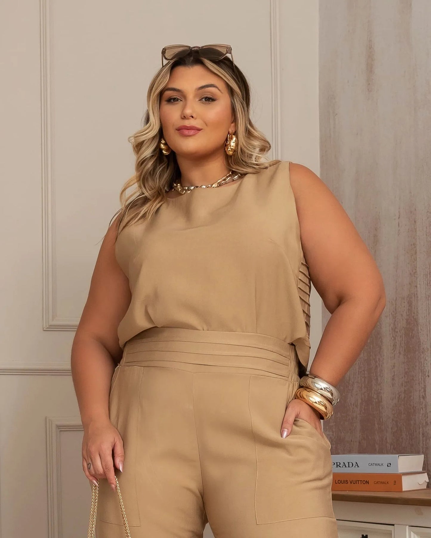 Conjunto Sml Kefera Bege