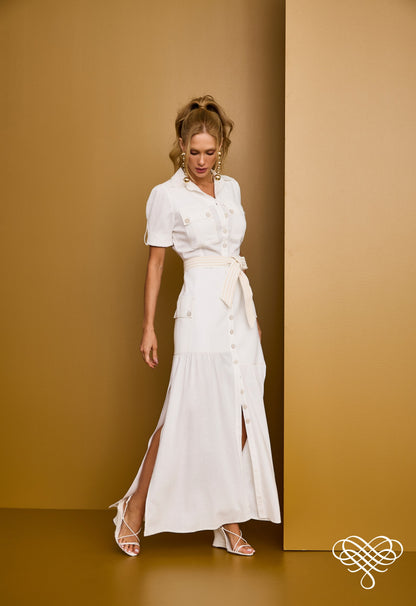 VESTIDO ARTSY NATALIA OFF WHITE
