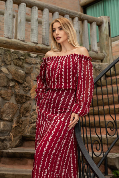 Vestido Artsy Lorena Bordo