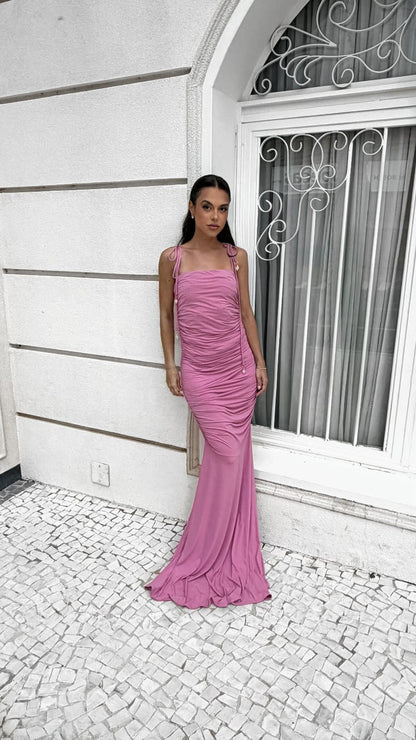 VESTIDO CBRB MALHA ROSA