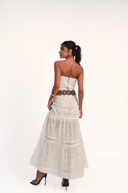 Conjunto Lily Belle Mariah Off White