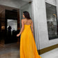 Vestido Amarante Longo Amarelo