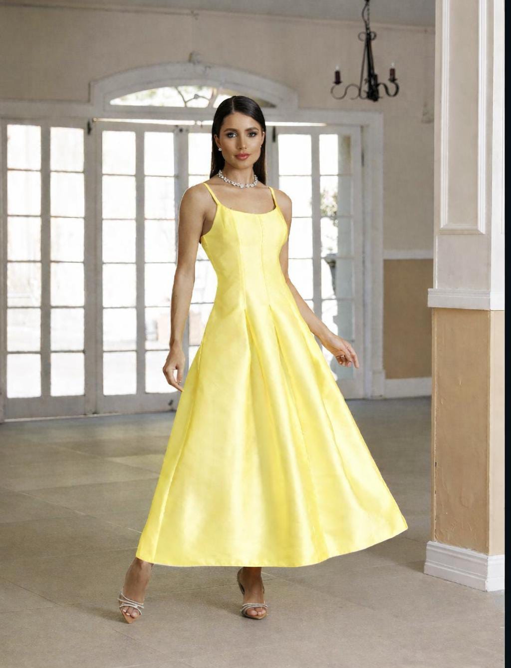 VESTIDO SRBRAND BELLE AMARELO