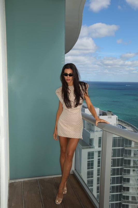 VESTIDO CLOUDE HELEN NUDE