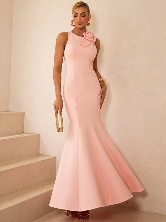 Vestido Limonada Pink Midi Sereia Finesse Rosa