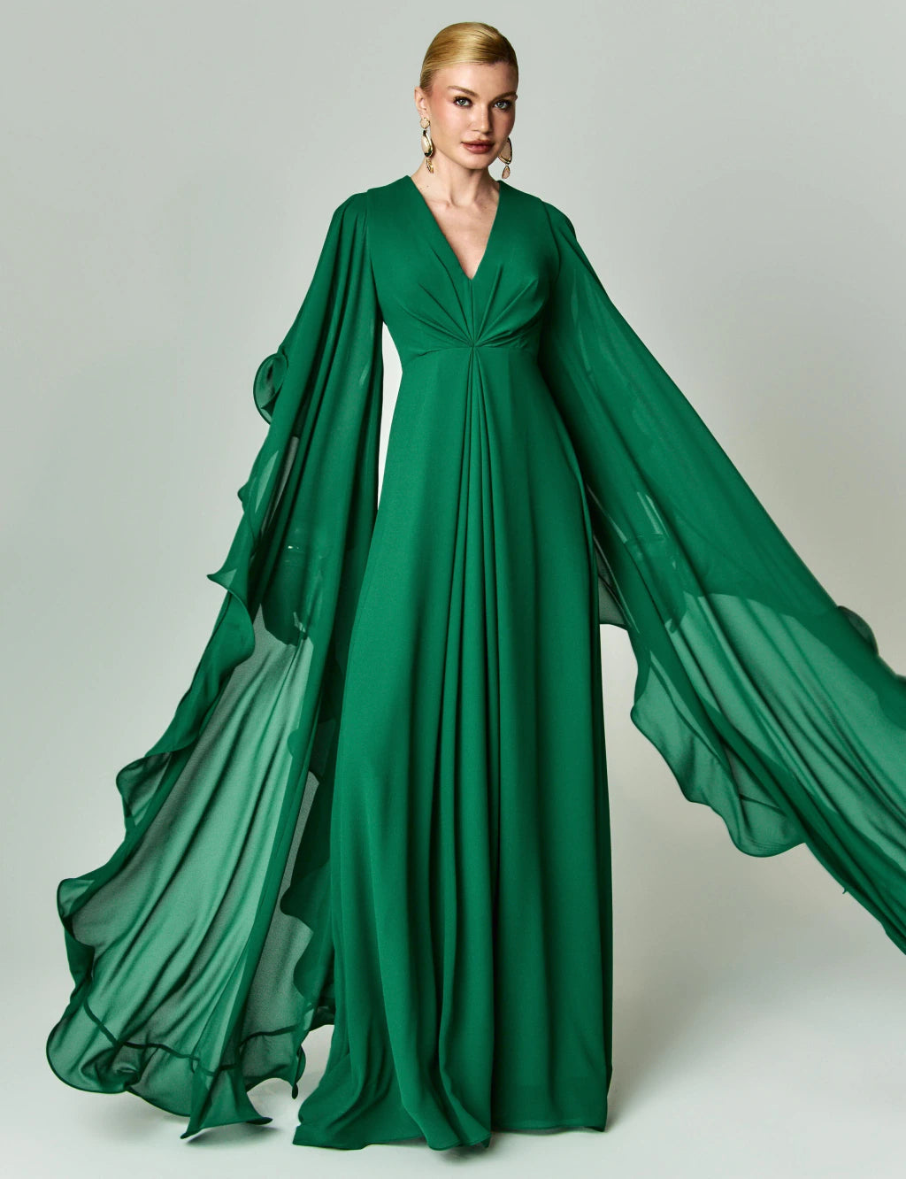 VESTIDO MJTBRAND ISLANDIA VERDE ESCURO