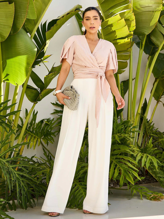 CALÇA LUZIA FAZZOLLI CREPE SATIN C PREGAS OFF