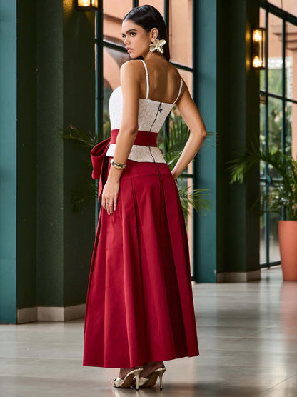 CONJUNTO LUZIA FAZZOLLI ALFAIATARIA TOP BORDADO