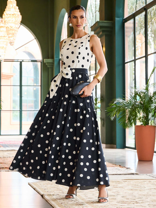 VESTIDO LUZIA FAZZOLLI SARJA ESTAMPA POÁ