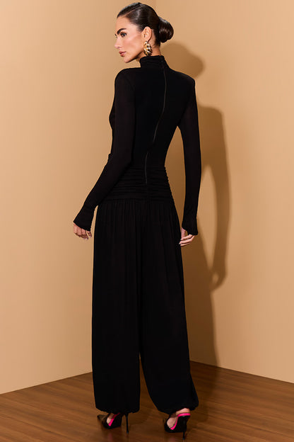 MACACÃO LULEG MALHA C ABERTURA PRETO