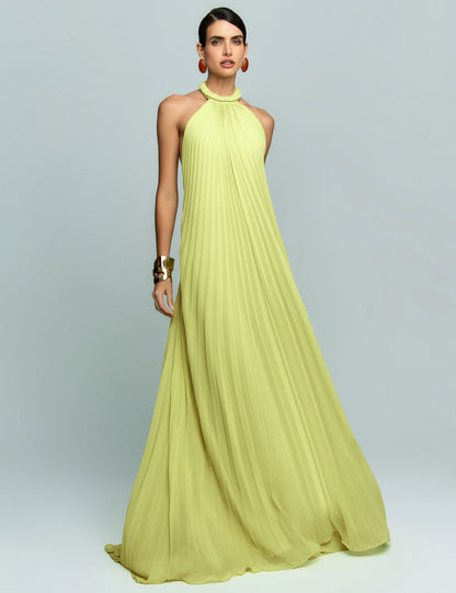 VESTIDO MJTBRAND NIGERIA PLISSADO