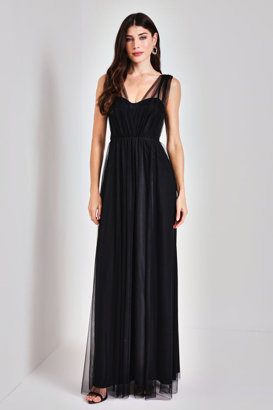 VESTIDO AVE RARA POEMA PRETO