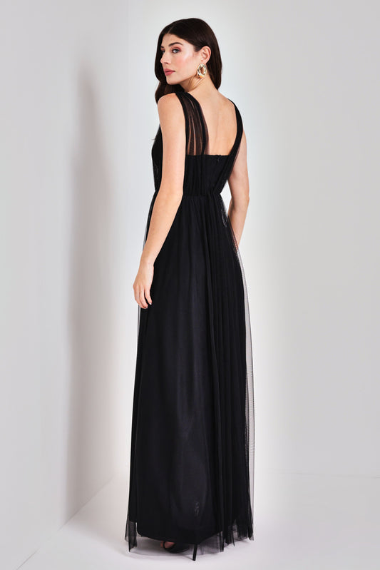 VESTIDO AVE RARA POEMA PRETO