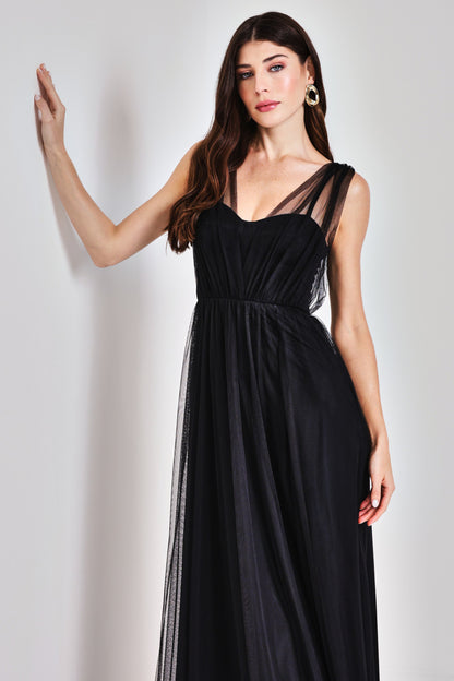 VESTIDO AVE RARA POEMA PRETO