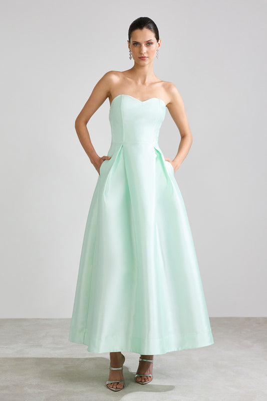 VESTIDO AVE RARA ZIBELINE CINDY MENTA