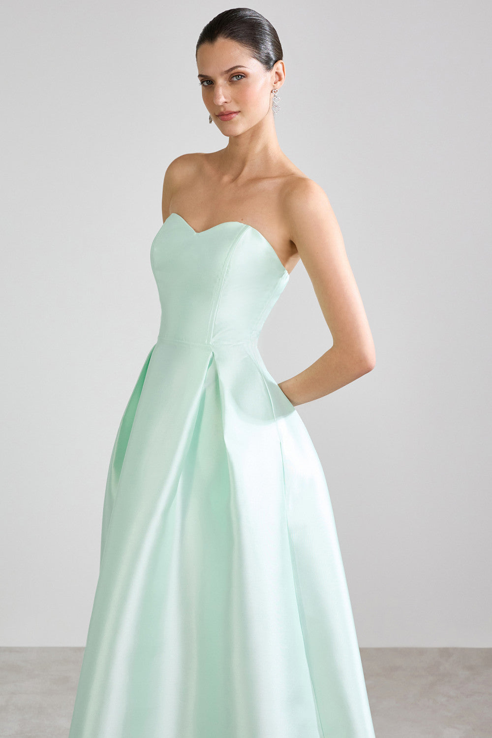 VESTIDO AVE RARA ZIBELINE CINDY MENTA