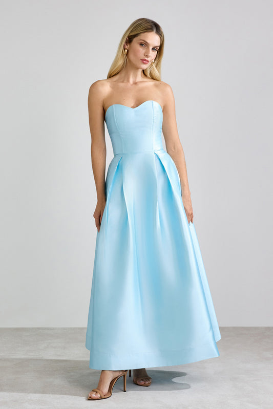VESTIDO AVE RARA ZIBELINE CINDY AZUL