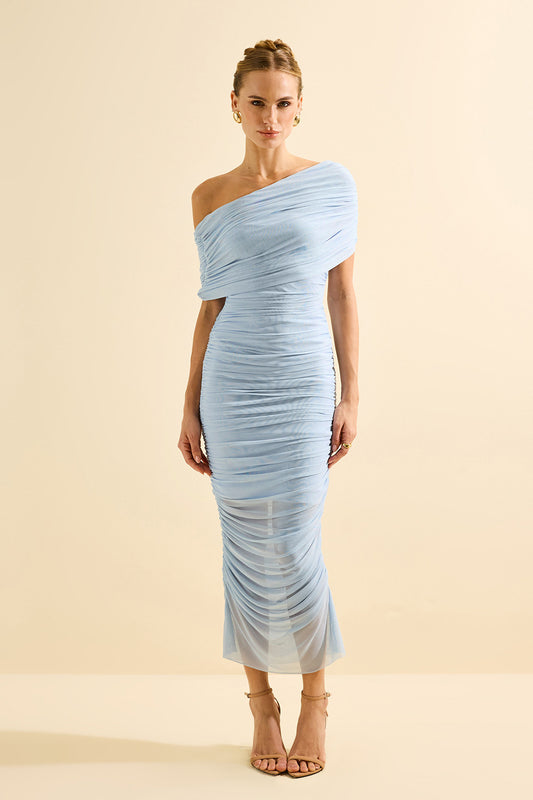VESTIDO AVE RARA HIPER MIDI VESTAL SERENITY