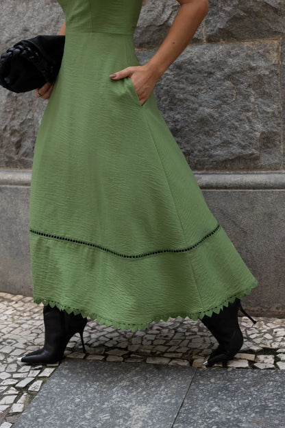 Vestido Cláudia Oliveira Maitê Telha