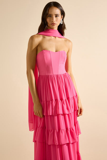 VESTIDO AVE RARA LA BELLE E PINK