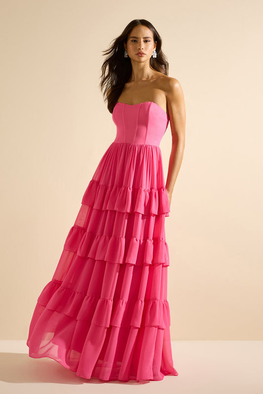 VESTIDO AVE RARA LA BELLE E PINK