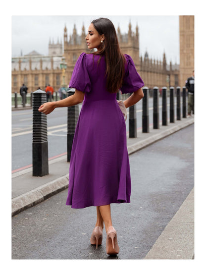 VESTIDO LUZIA FAZZOLLI ALFAIATARIA PURPLE